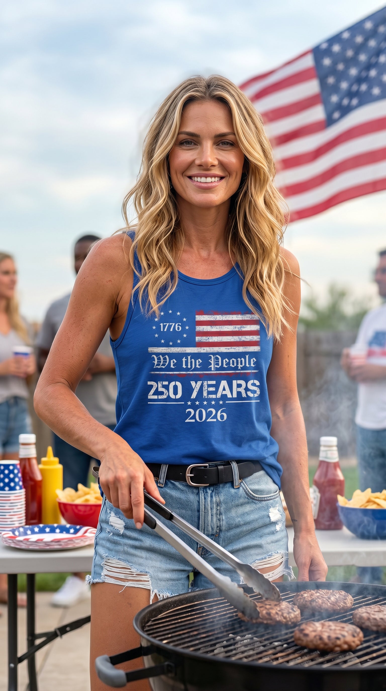 We the People 250 Years 2026 Tank Top
